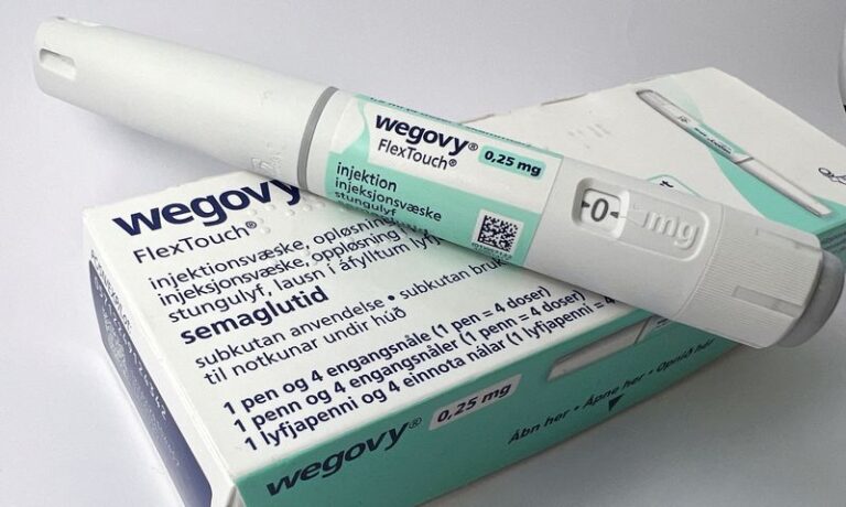Wegovy-Injektionspen zur Gewichtsregulation